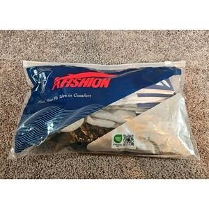 Afishion Men's Crew Sock 6 Pack Antibacterial Sweat Absorbent deodorizing. M